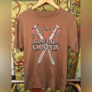 Orange County Choppers Brown Graphic Tee
